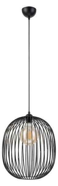 Полилей на кабел DESTELLO 1xE27/15W/230V Ø 33 см, черен