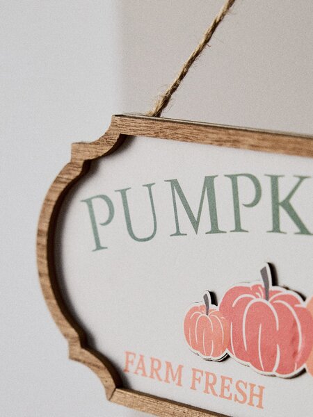 Sinsay - Висяща декорация с надпис „Pumpkin Patch“ - многоцветен