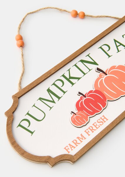 Sinsay - Висяща декорация с надпис „Pumpkin Patch“ - многоцветен