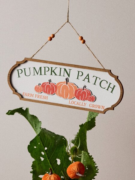 Sinsay - Висяща декорация с надпис „Pumpkin Patch“ - многоцветен