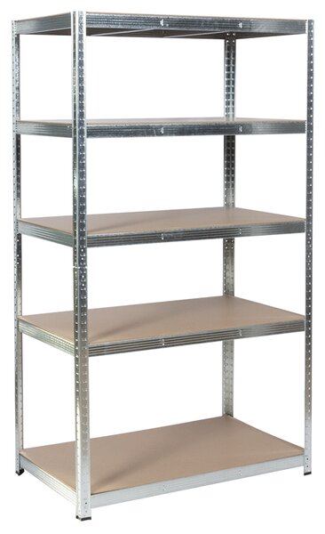 Метален стелаж Carmen CR-1017 - 180х100х40 см, до 100 кг на рафт