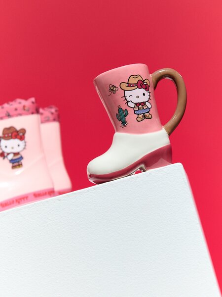 Sinsay - Керамична чаша във формата на обувка Hello Kitty - многоцветен