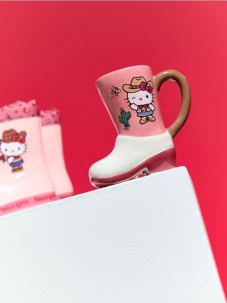 Sinsay - Керамична чаша във формата на обувка Hello Kitty - многоцветен