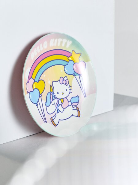 Sinsay - Керамична чиния Hello Kitty - многоцветен