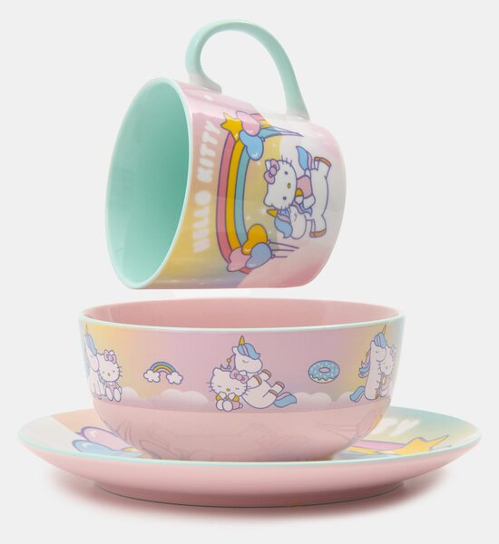 Sinsay - Керамична чиния Hello Kitty - многоцветен