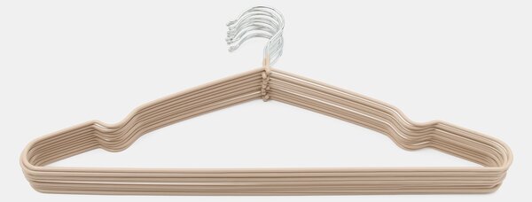 Sinsay - Закачалки с гумено покритие 10 pack - бежово