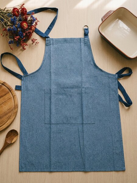Sinsay - Кухненски е apron с джоб - индиго