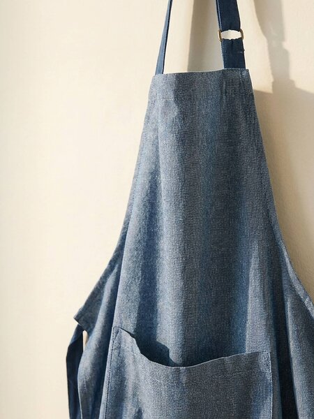 Sinsay - Кухненски е apron с джоб - индиго