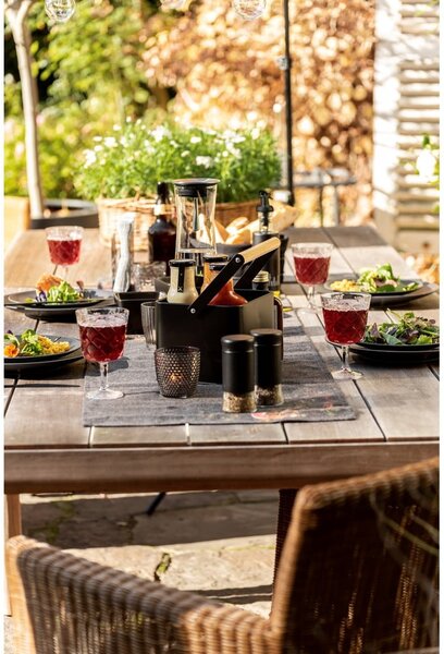 Черна кутия за кухненски прибори Baco Black Outdoor Kitchen Baco - Wenko