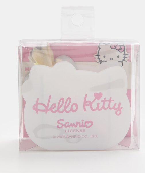 Sinsay - Комплект четки за грим с органайзер Hello Kitty - многоцветен