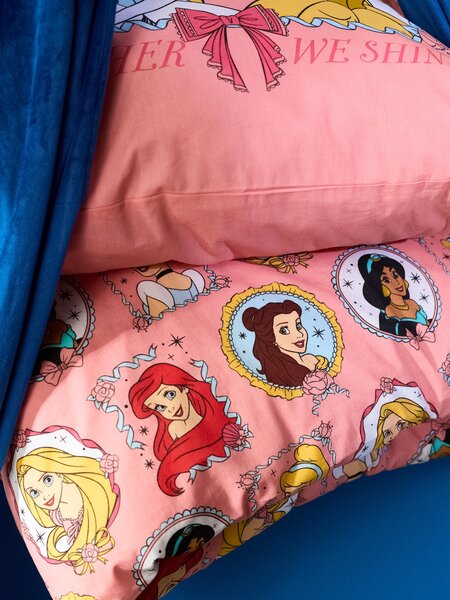 Sinsay - Комплект спално бельо от памук Disney Princess - розов