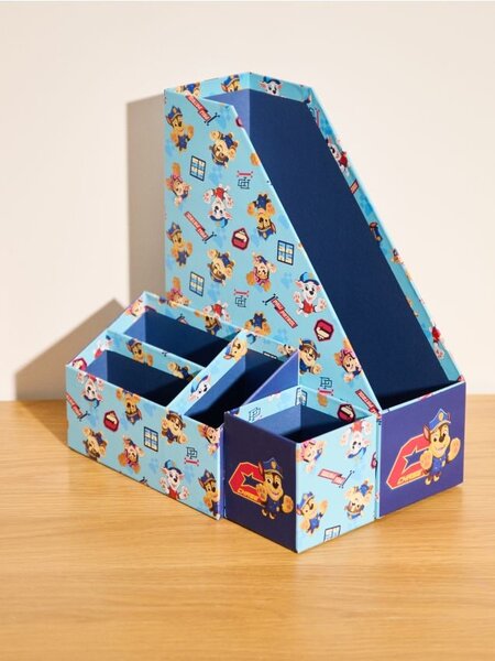 Sinsay - Комплект бюро органайзери 3 pack PAW Patrol - светлосиньо