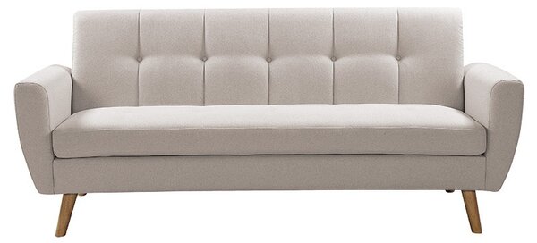Диван за 3 места Decency текстил бежов 203x75x86 см