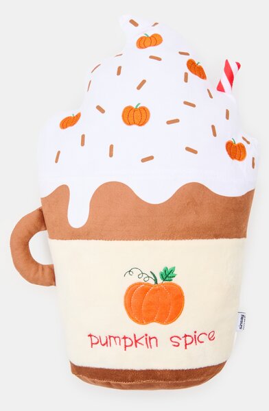 Sinsay - Декоративна възглавница във формата на напитка Pumpkin Spice Latte - многоцветен