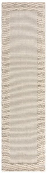 Вълнен килим Bobble Border Black Вълнен килим Bobble Border 60X230 cm, Flair Rugs