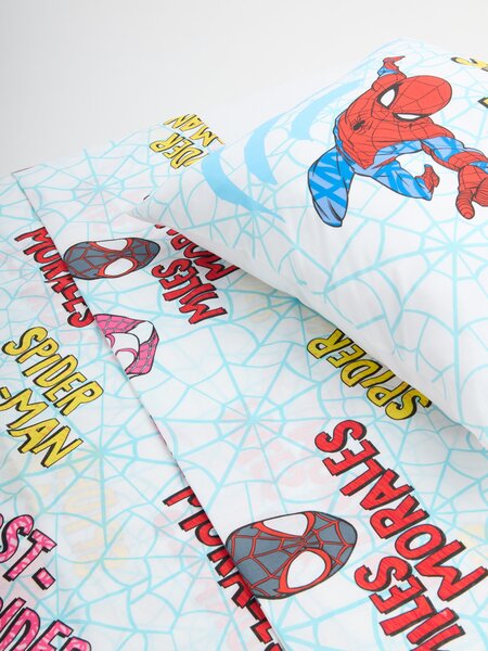 Sinsay - Комплект спално бельо от памук Spider-Man - многоцветен
