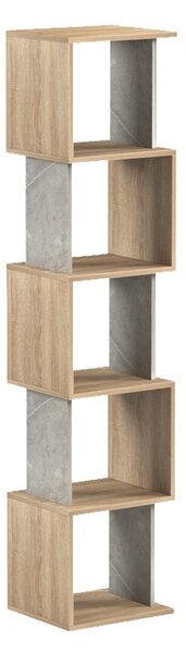 Библиотека, Cubik, Pako, Сиво 35x30x161 см