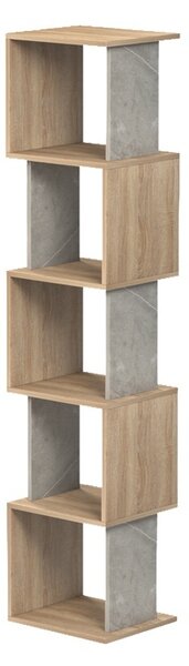 Библиотека, Cubik, Pako, Сиво 35x30x161 см