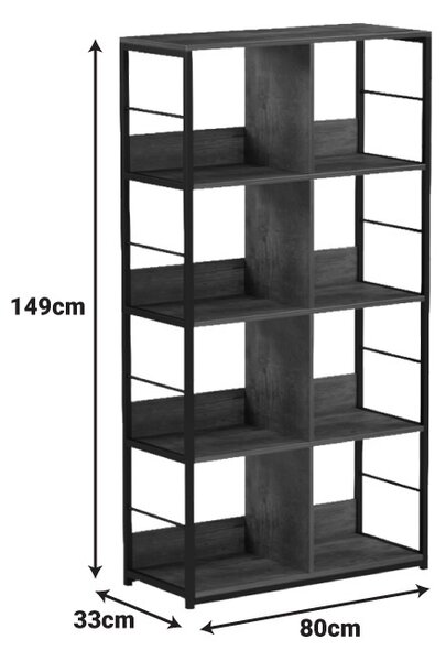 Библиотека, Bocklet, Pako, Maro 80x33x149 см