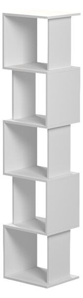 Библиотека, Cubik, Pako, бяла, 35x30x161 см