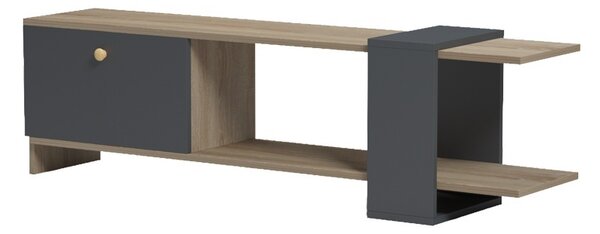 ТВ шкаф, Standi, Pako, Sonoma 120x25x36,8 см