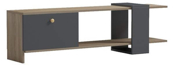 ТВ шкаф, Standi, Pako, Sonoma 120x25x36,8 см
