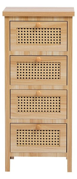 Комод с чекмеджета, Scandy, Pako, Natural 34,5x26x78,5 см