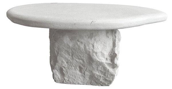 Masuta de cafea, Zinol, Pako, Alb 80x80x36 cm
