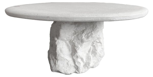 Masuta de cafea, Zinol, Pako, Alb 80x80x36 cm