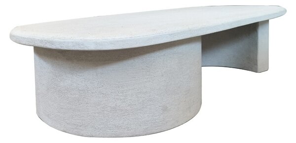 Masuta de cafea, Verven, Pako, Alb 120x60x32 cm