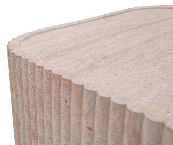 Masuta de cafea, Doric, Pako, Natural 80x80x38 cm