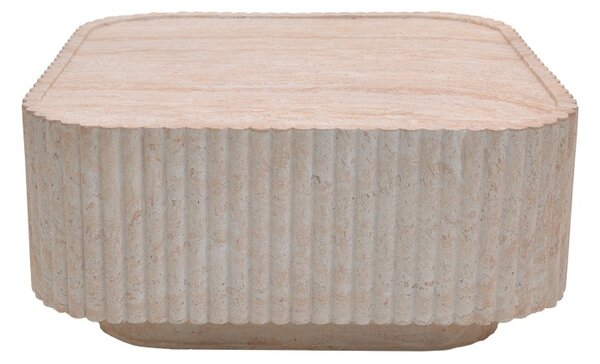 Masuta de cafea, Doric, Pako, Natural 80x80x38 cm