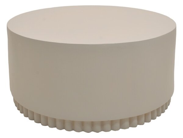 Masuta de cafea, Tierra, Pako, Gri deschis 75x75x37 cm