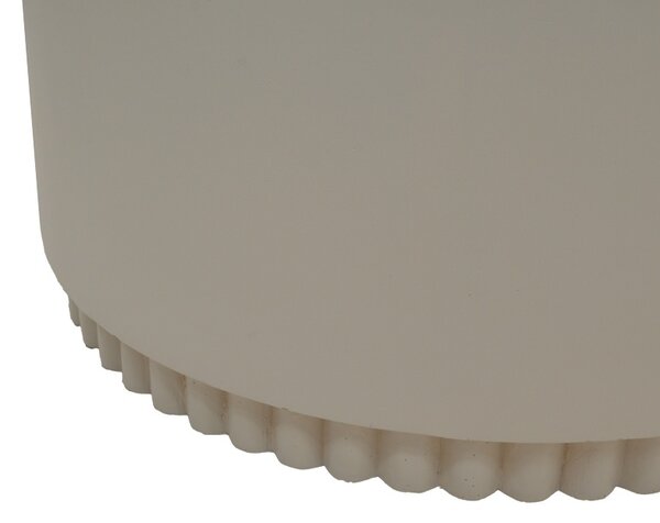 Masuta de cafea, Tierra, Pako, Gri deschis 75x75x37 cm