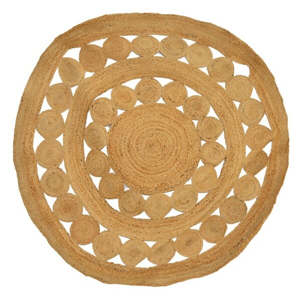 Covor forma rotunda, Venia, Pako, Natural 150x150x0 cm