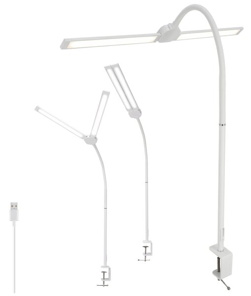 Brilagi - Димируема LED настолна лампа USB VARIO LED/14W/5V 3000-6000K бяла