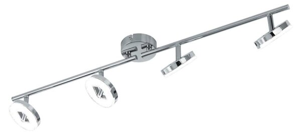 Eglo 54676 - LED точково осветително тяло 4xLED/6W/230V матов хром