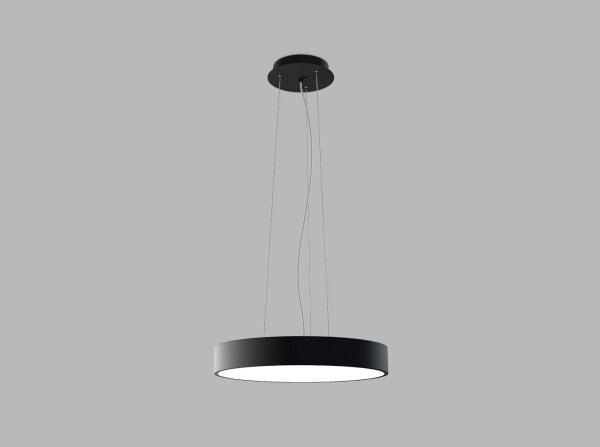 LED2 - LED полилей на кабел MONO SLIM LED/30W/230V 3000K/4000K Ø 40 см черен
