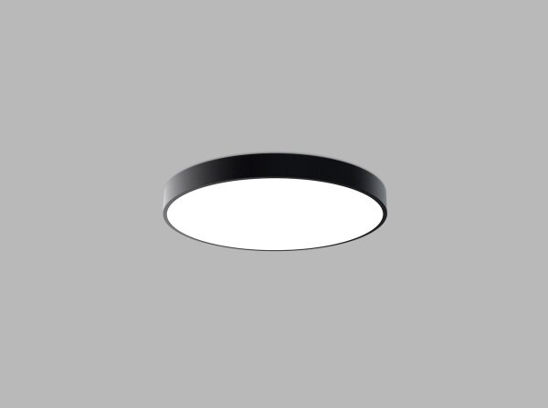LED2 - LED таванно осветително тяло MONO SLIM LED/60W/230V 3000K/4000K Ø 60 см черно