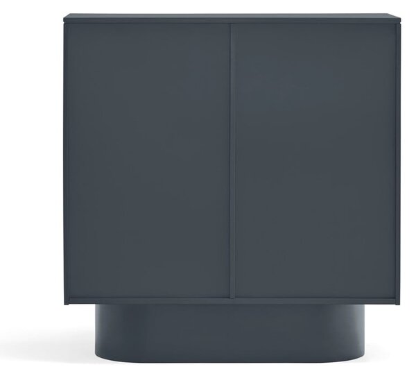 Антрацитен шкаф 110x114 cm Totem - Teulat