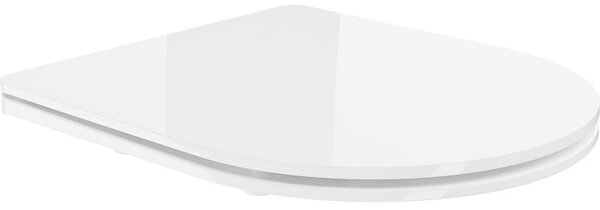 Mexen седалка бавно падаща slim, дуропласт, бял гланц - 39224000