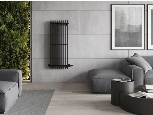 Mexen Aurora декоративен радиатор 1200 x 450 mm, 917 W, черен - W212-1200-450-00-70