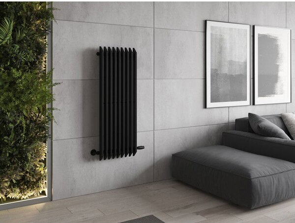 Mexen Aurora декоративен радиатор 1200 x 450 mm, 917 W, черен - W212-1200-450-00-70