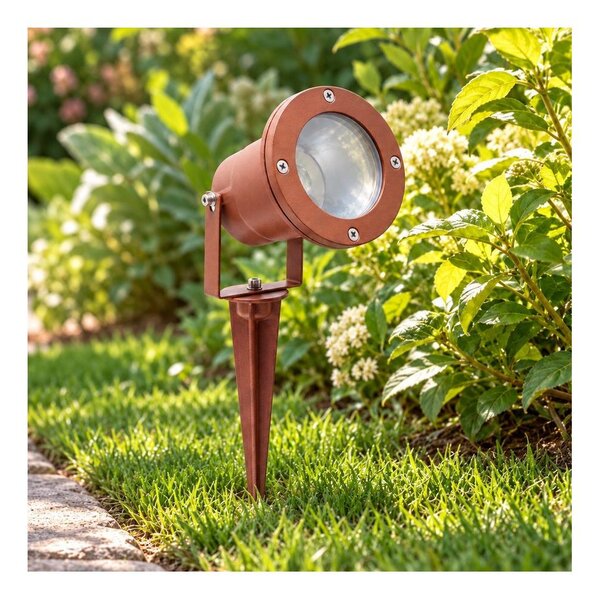 BRILAGI - Външна лампа TERRA 1xGU10/50W/230V IP65 ръждива