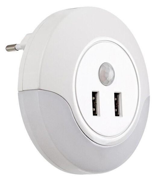 Rabalux 76012 - LED Нощна лампа контакт със сензор DEMBO LED/13,9W/230V