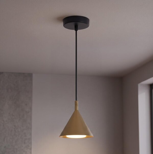 Brilagi - Полилей на кабел CONE SINGLE 1xGX53/15W/230V златен