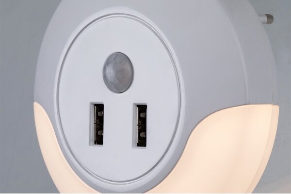 Rabalux 76012 - LED Нощна лампа контакт със сензор DEMBO LED/13,9W/230V
