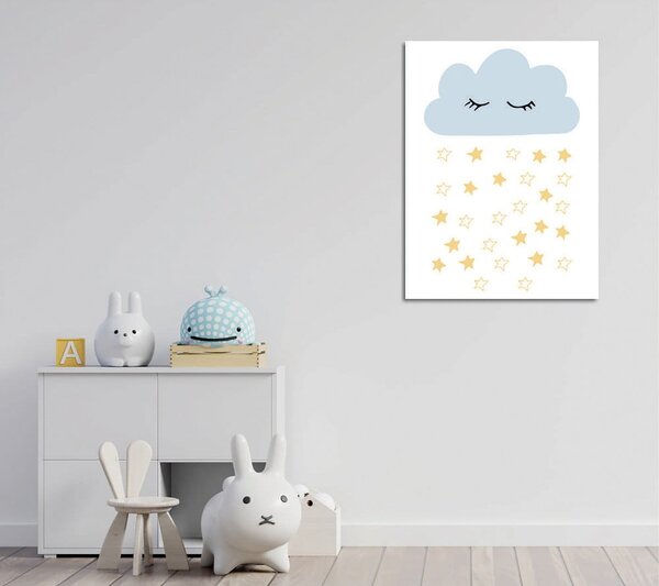 Детска картина 30x40 cm Cloud - Wallity