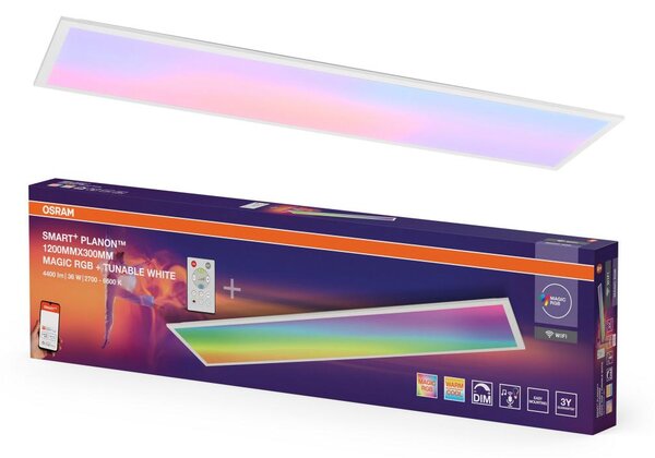 Osram -LED RGBW димируемо таванно осветително тяло SMART+ MAGIC LED/36W/230V Wi-Fi с дистанционно управление
