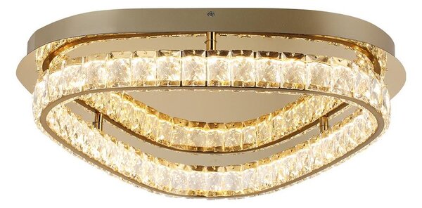 LUXERA 46150 - LED таванен плафон MIST LED/32W/230V 4000K златист